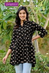 Candy 7 By Rangmaya Rayon Printed Daily Wear Wester Top Wholesale Online
